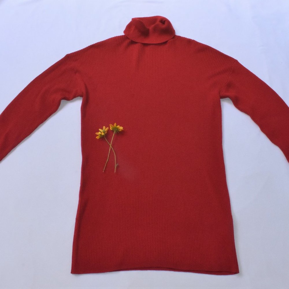 Red Sweater Dress